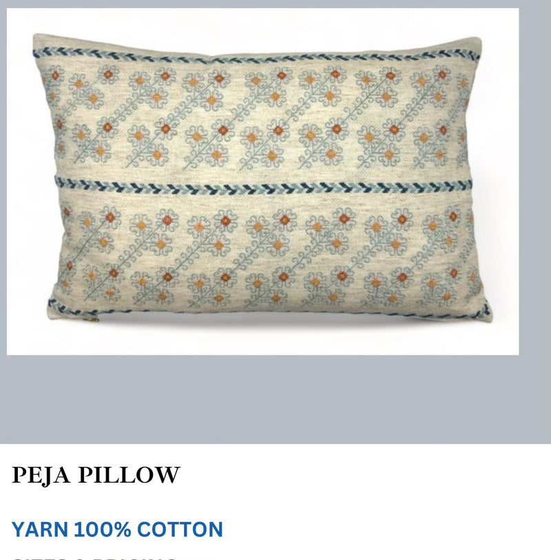 Hand Woven Peja Pillow