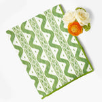 Green Ikat Tablecloth