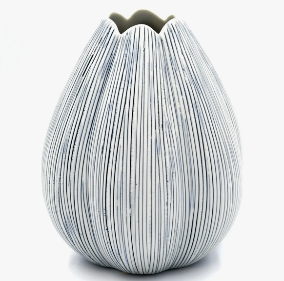 Champa Small Porcelain Bud Vase