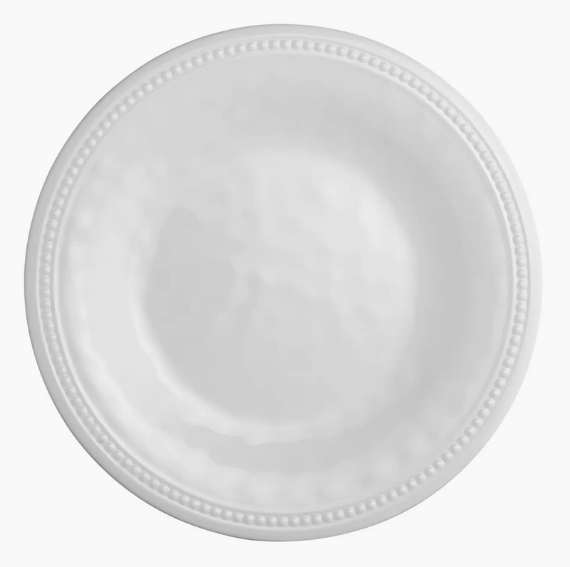 Beaded Melamine Plate - Set of 4
