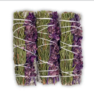 Lavender with Rosemary and White Sage Bundles