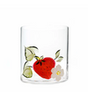 Hand Painted Crystal Tumblers - Set of 4