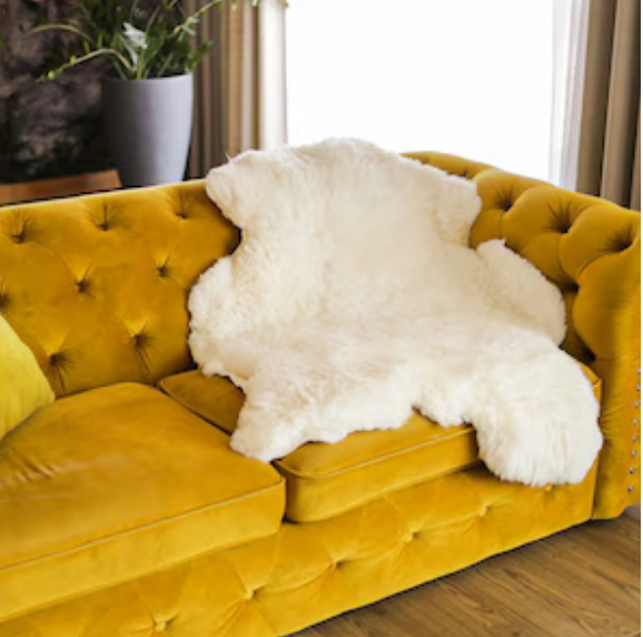 Genuine Cozy Sheepskin Rug