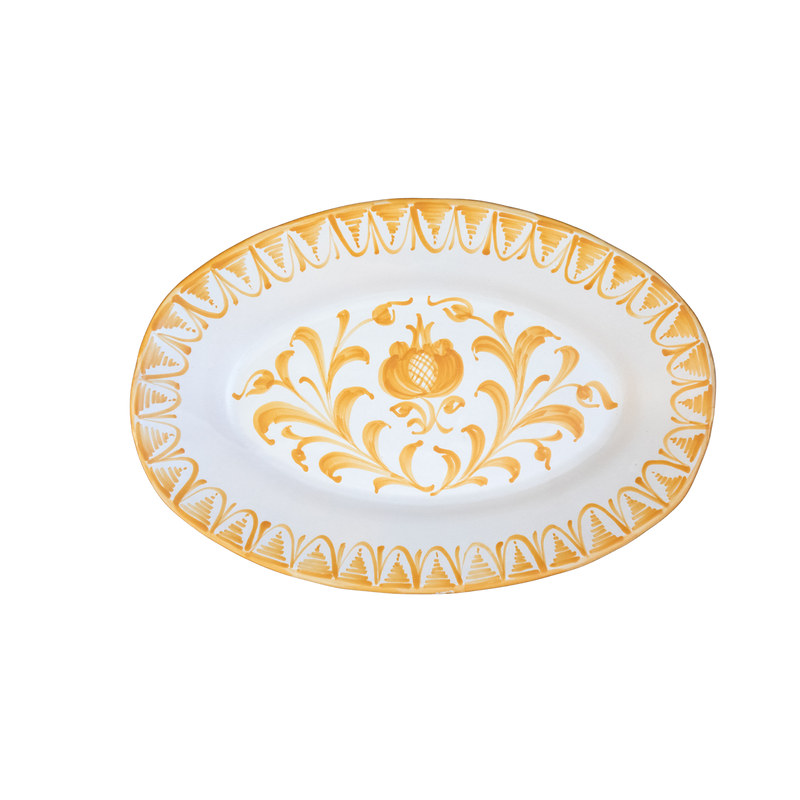 Handmade Traditional Oval Platter