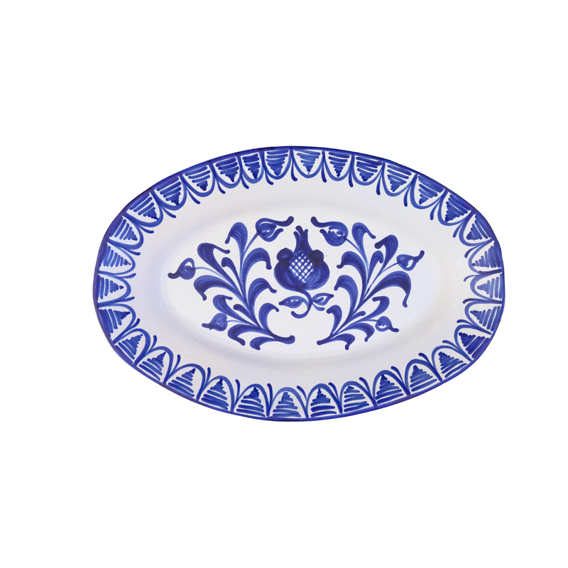 Handmade Traditional Oval Platter