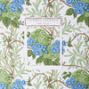 Green & Blue Lady Isabella's Garden Fabric