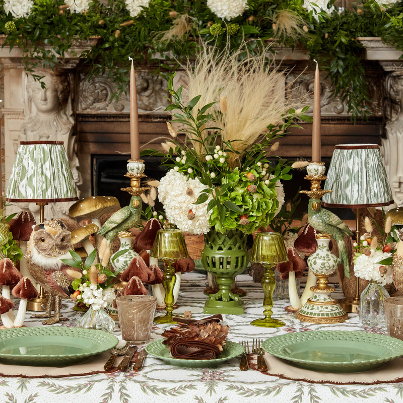 Small Adelaide Green Lattice Urn Vase