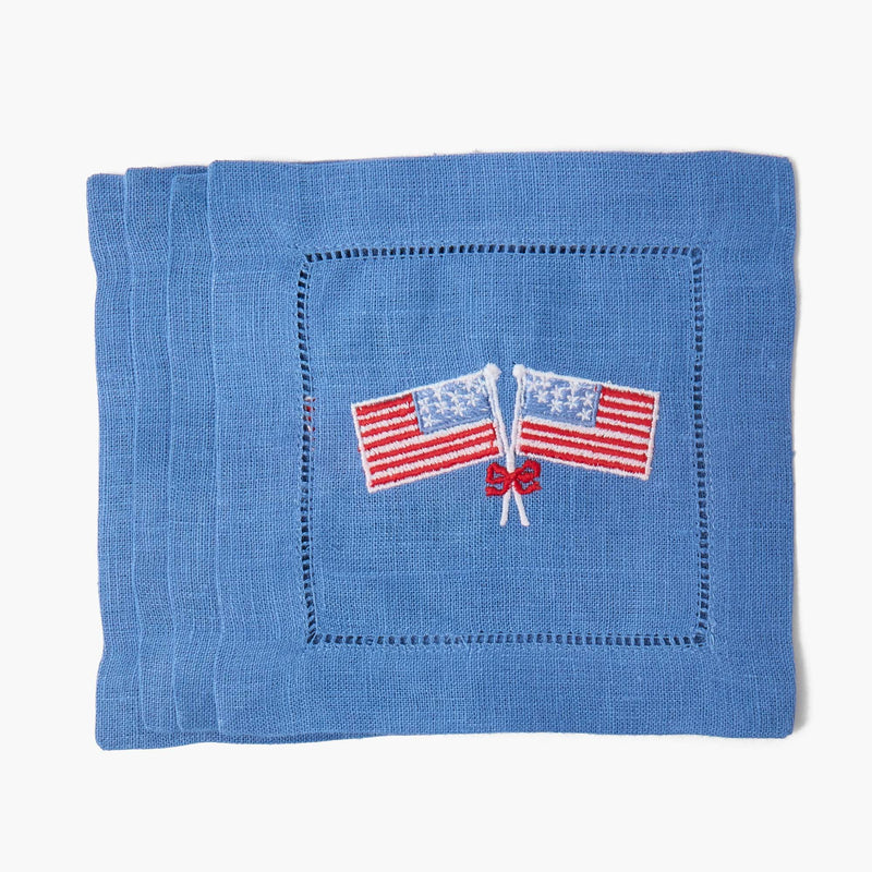 Fourth of July Cocktail Napkins (Set of 4)