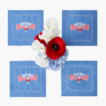 Fourth of July Cocktail Napkins (Set of 4)