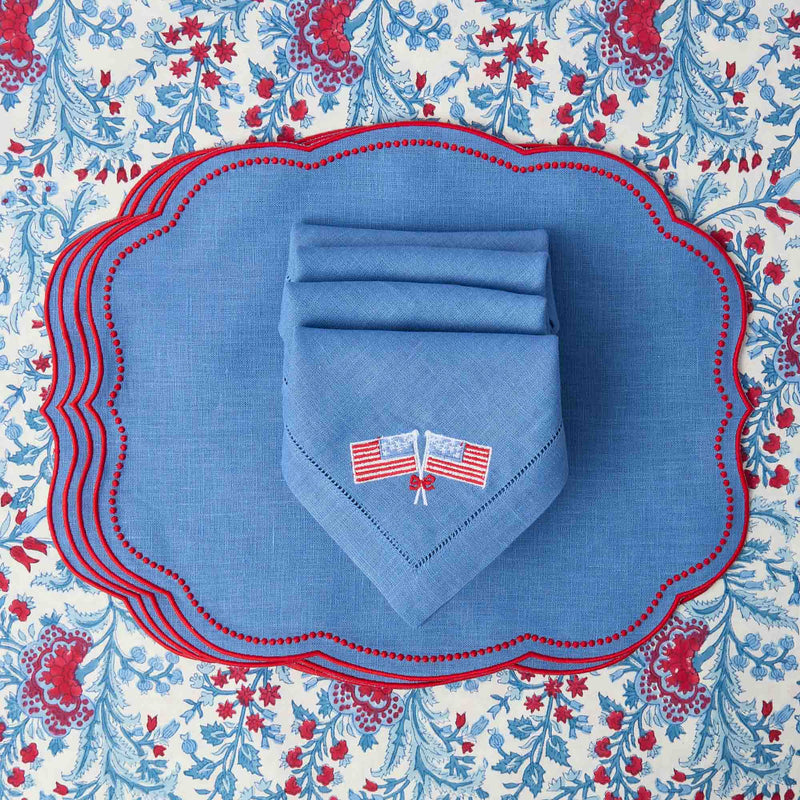 Fourth of July Cocktail Napkins (Set of 4)