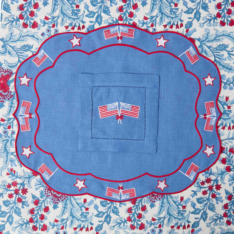 Fourth of July Cocktail Napkins (Set of 4)