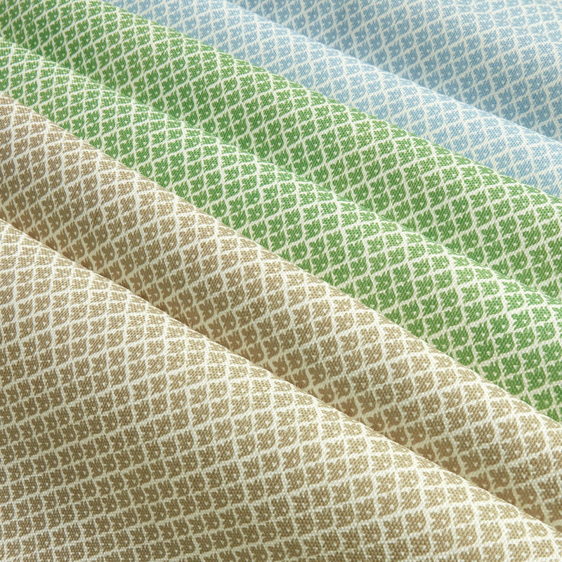 Green Lotus Flower Fabric - Mrs. Alice