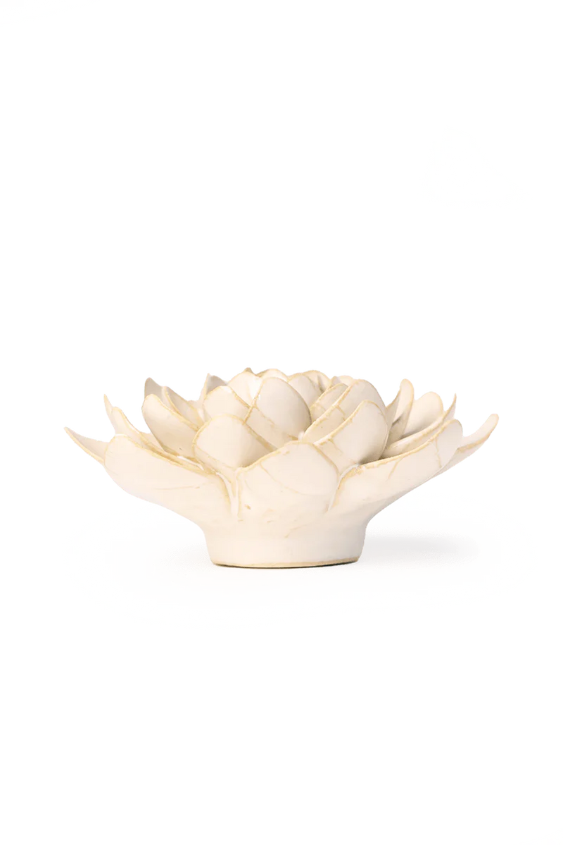 Ivory Snowdrop Ceramic Flower
