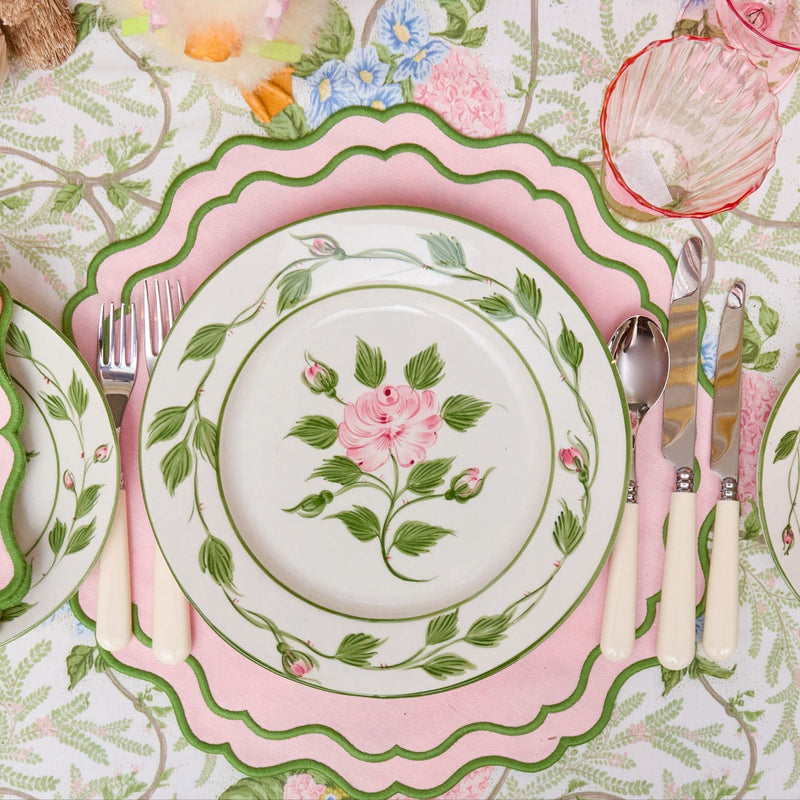 Pink Lady Isabella's Garden Tablecloth