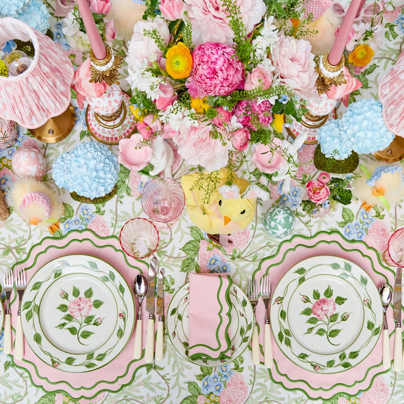 Pink Lady Isabella's Garden Tablecloth