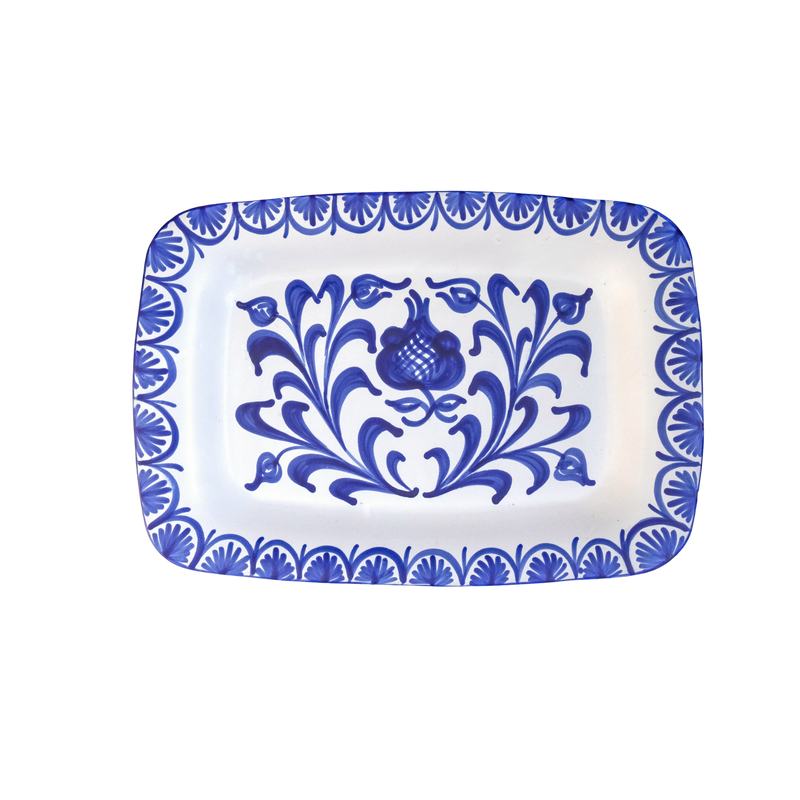Handmade Traditional Square Platter