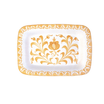 Handmade Traditional Square Platter