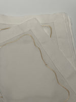 Hand Embroidered Linen Placemats - Set of 8